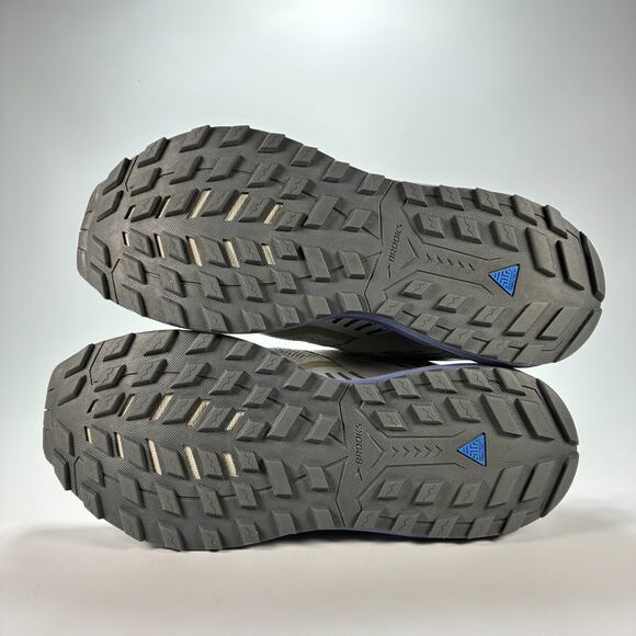 Brooks Cascadia 15 Gray Blue Trail Running Shoes 1103401D034 Men’s Size 10.5 - Picture 9 of 11